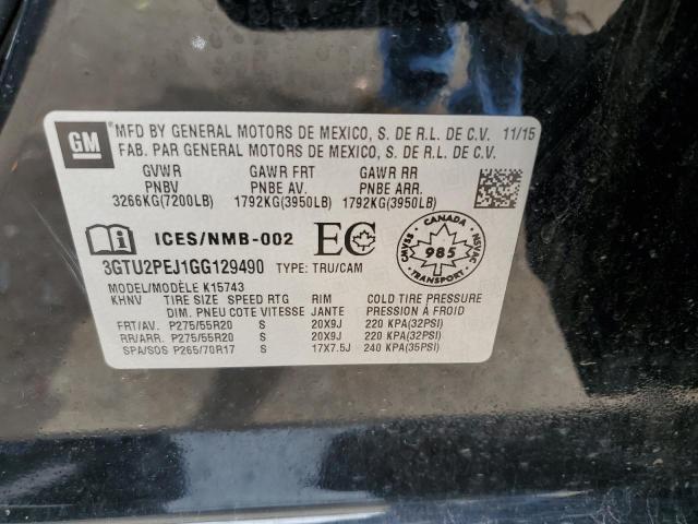 3GTU2PEJ1GG129490 GMC Sierra K1500 Denali