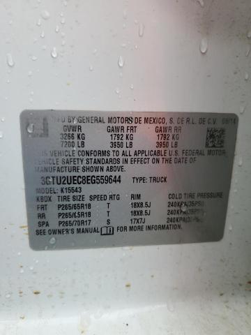 3GTU2UEC8EG559644 GMC Sierra K1500 Sle