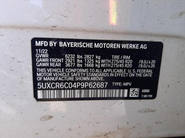 5UXCR6C04P9P62687 BMW X5 Xdrive40i