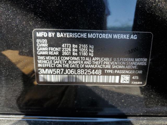 3MW5R7J06L8B25448 BMW 330XI