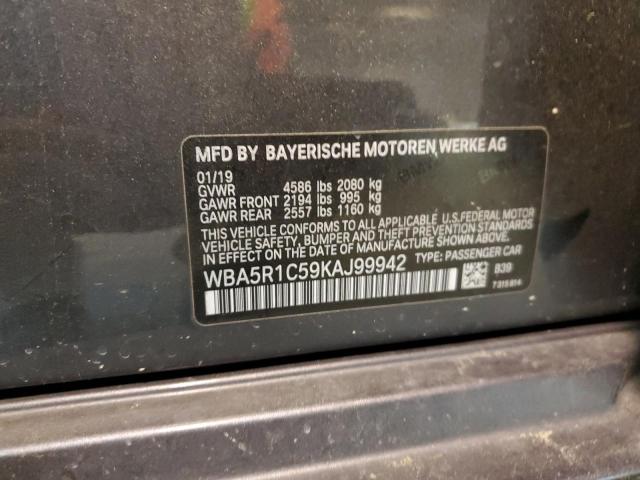 WBA5R1C59KAJ99942 BMW 330I