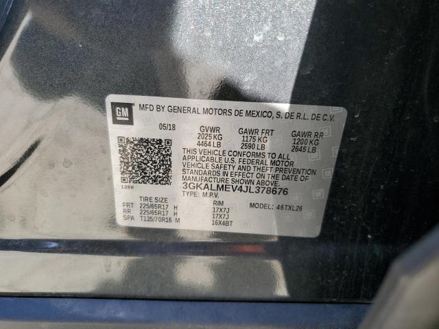 3GKALMEV4JL378676 GMC Terrain Sle