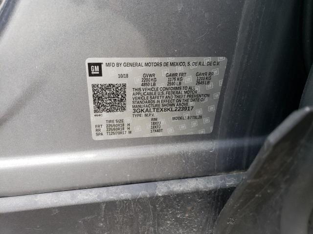 3GKALTEX8KL223917 GMC Terrain Sle