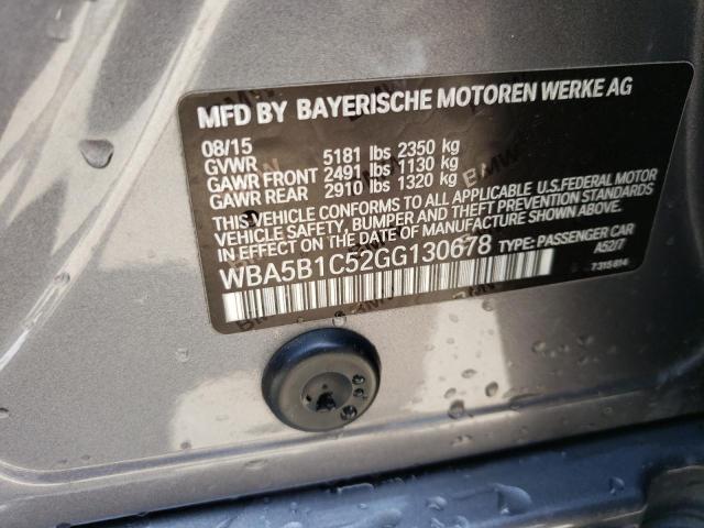 WBA5B1C52GG130678 BMW 535 I