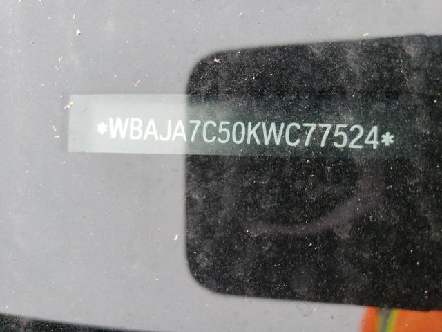 WBAJA7C50KWC77524 BMW 530 XI