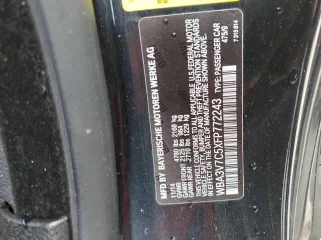 WBA3V7C5XFP772243 BMW 428 I Sulev