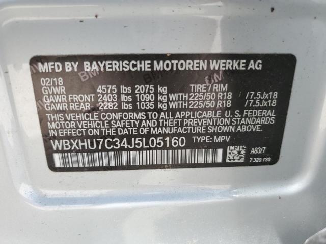 WBXHU7C34J5L05160 BMW X1 Sdrive28i