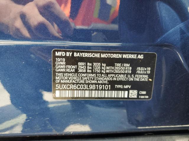 5UXCR6C03L9B19101 BMW X5 Xdrive40i
