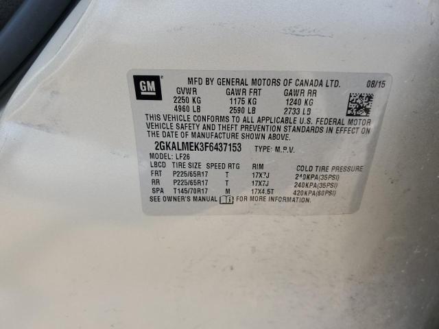 2GKALMEK3F6437153 GMC Terrain Sle