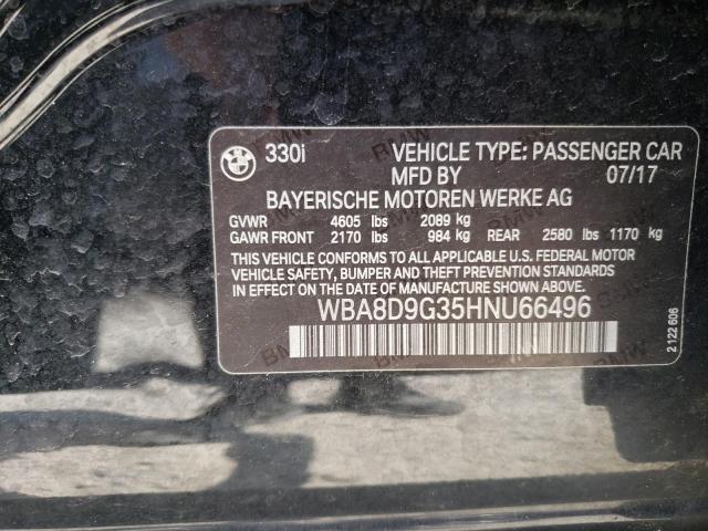 WBA8D9G35HNU66496 BMW 330 XI