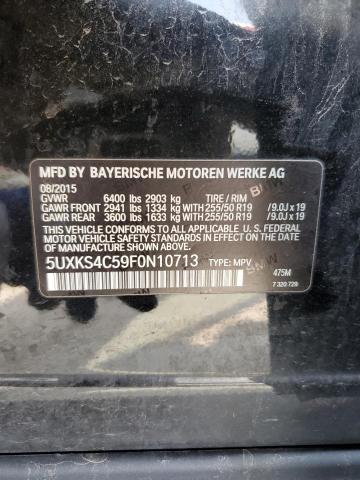 5UXKS4C59F0N10713 BMW X5 Xdrive35d
