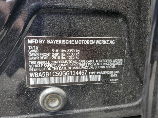 WBA5B1C59GG134467 BMW 535 I