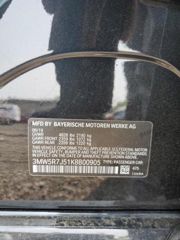 3MW5R7J51K8B00905 BMW 330XI