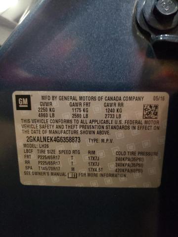2GKALNEK4G6358873 GMC Terrain Sle