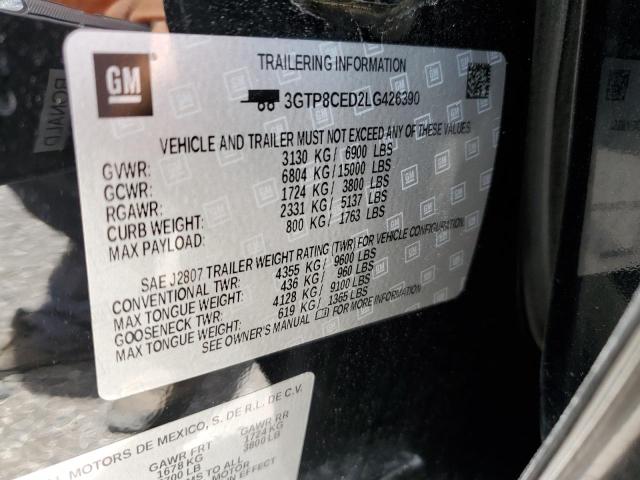 3GTP8CED2LG426390 GMC Sierra C1500 Elevation