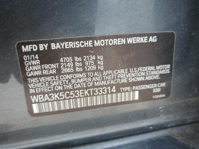 WBA3K5C53EKT33314 BMW 328 D Xdrive