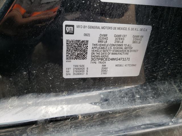3GTP8CED4MG471171 GMC Sierra C1500 Elevation