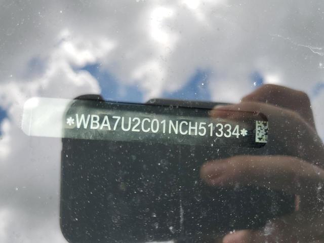WBA7U2C01NCH51334 BMW 750 Xi