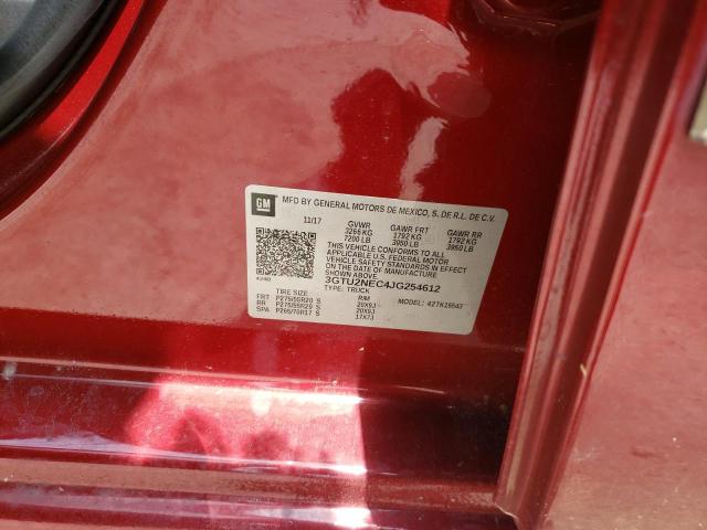 3GTU2NEC4JG254612 GMC Sierra K1500 Slt