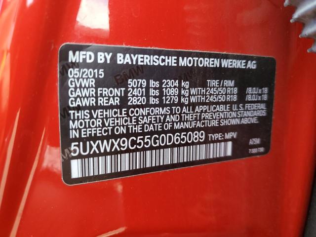 5UXWX9C55G0D65089 BMW X3 Xdrive28i