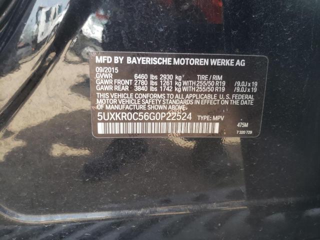 5UXKR0C56G0P22524 BMW X5 Xdrive35i