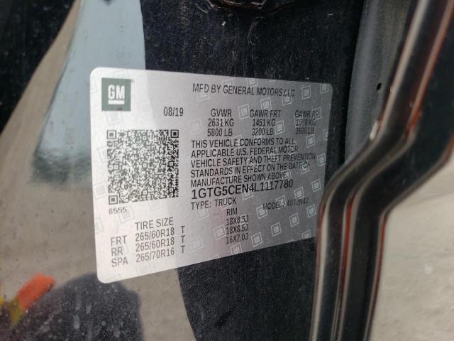 1GTG5CEN4L1117780 GMC CANYON SLE