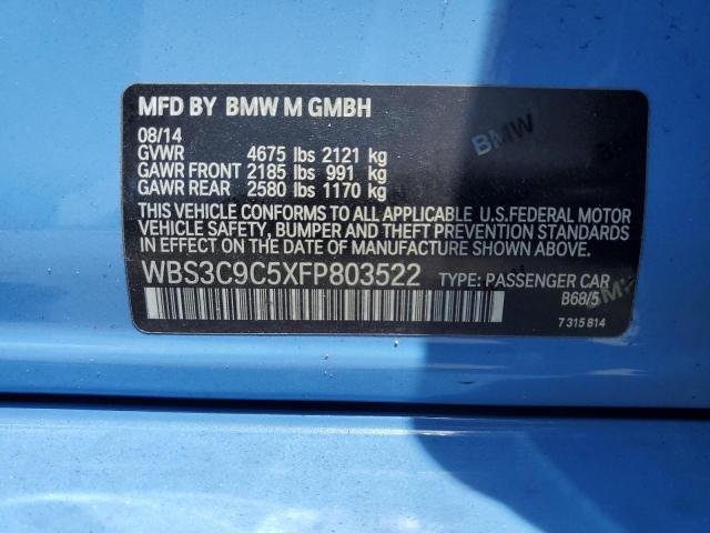 WBS3C9C5XFP803522 BMW M3