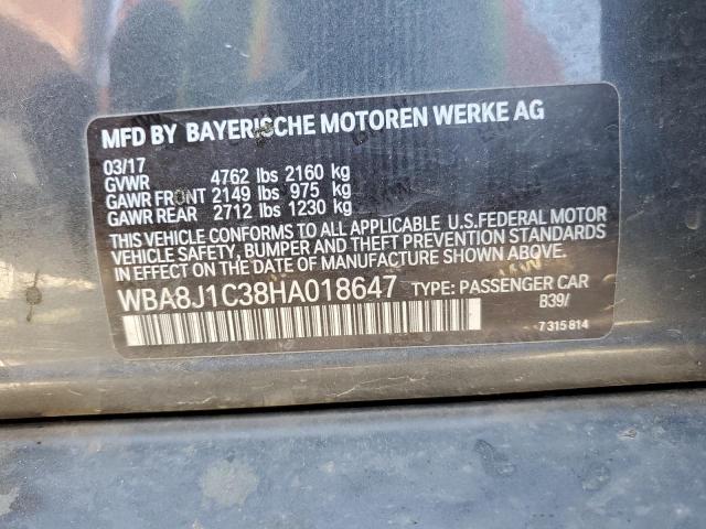 WBA8J1C38HA018647 BMW 328 D Xdrive