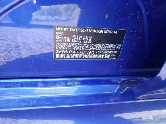 3MW5U7J0XL8B40971 BMW M340I