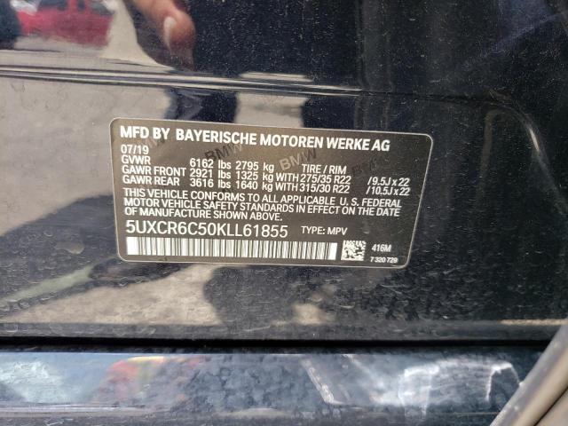 5UXCR6C50KLL61855 BMW X5 Xdrive40i