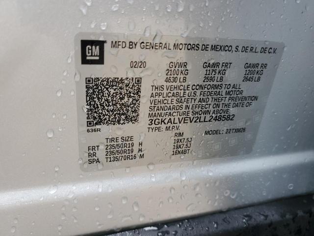 3GKALVEV2LL248582 GMC Terrain Slt