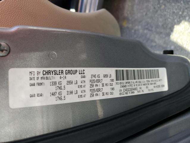 2C4RDGCG9ER400651 Dodge Grand Caravan Sxt