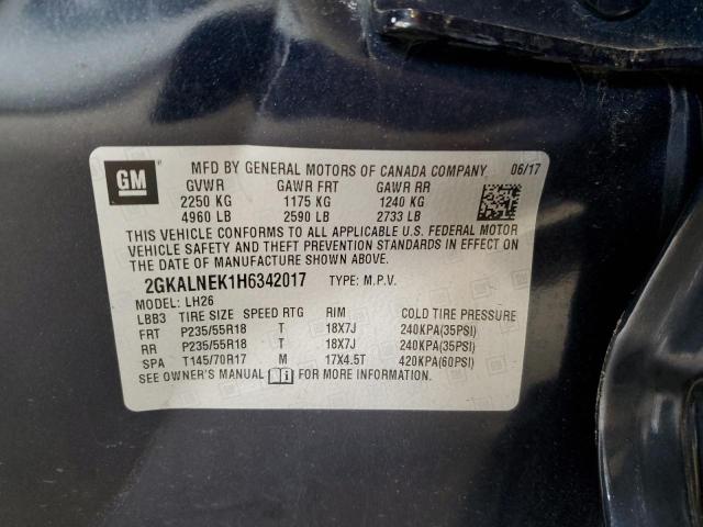 2GKALNEK1H6342017 GMC Terrain Sle
