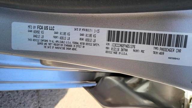 1C3CCCAB2FN651376 Chrysler 200 Limited