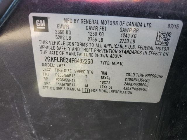 2GKFLRE34F6432250 GMC Terrain Sle
