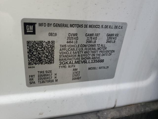 3GKALMEV6LL135888 GMC Terrain Sle