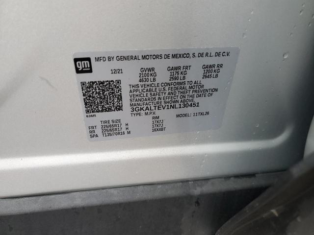 3GKALTEV1NL130451 GMC Terrain Sle