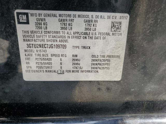 3GTU2NEC7JG109709 GMC Sierra K1500 Slt