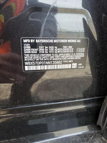 WBX57DP01NN135662 BMW X3 Xdrive30i
