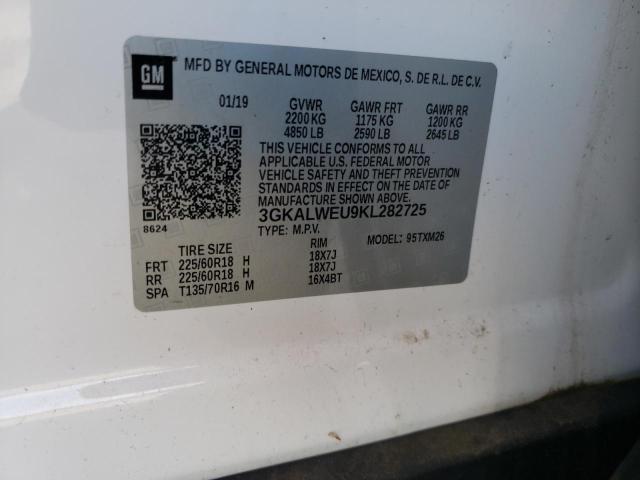 3GKALWEU9KL282725 GMC Terrain Slt