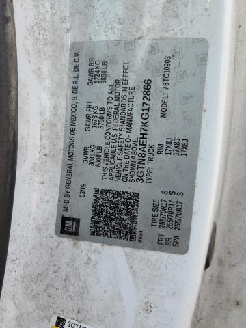3GTN8AEH7KG172866 GMC Sierra C1500