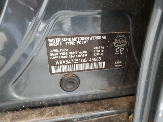 WBA5A7C51GG145565 BMW 528 XI