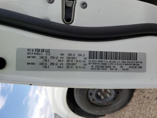 3C4PDCAB0FT669935 Dodge JOURNEY SE