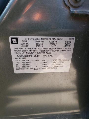 2GKALMEK9F6138900 GMC Terrain Sle
