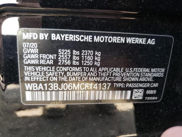 WBA13BJ06MCF14137 BMW 530 XI