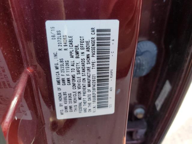 19UUB2F38FA026021 Acura TLX