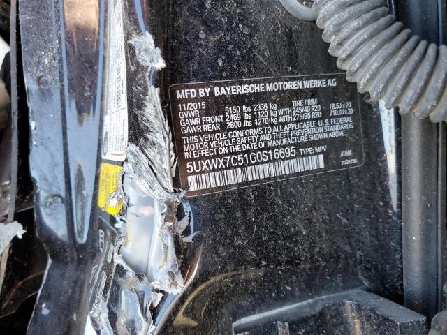 5UXWX7C51G0S16695 BMW X3 Xdrive35i