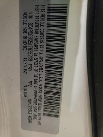 3C4PDCBG5KT875269 Dodge JOURNEY SE
