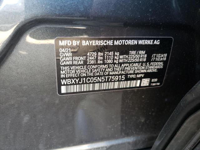 WBXYJ1C05N5T75915 BMW X2 Xdrive28i