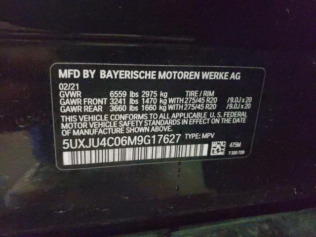 5UXJU4C06M9G17627 BMW X5 M50i